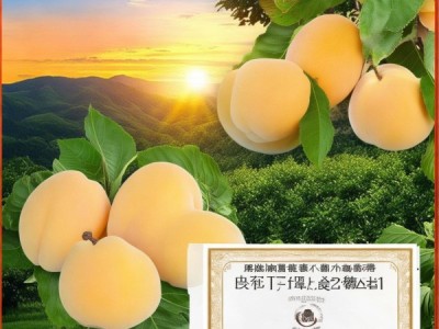 轮台白杏荣获DB65/T 4662-2024 地理标志认证，推动特色果品品牌升级