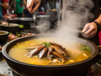 商城老鸭汤烹饪技艺揭秘，DB41/T 1086-2015标准下的独特风味