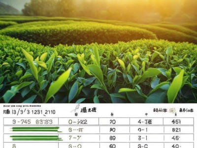 上犹绿茶品质标准DB36/T 631-2018解析与魅力探索
