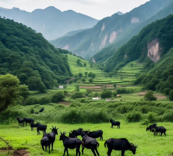 大别山黑山羊，地理标志产品崛起与农耕文明传承,大别山黑山羊，地理标志产品崛起与农耕文明传承,地理标志,第1张