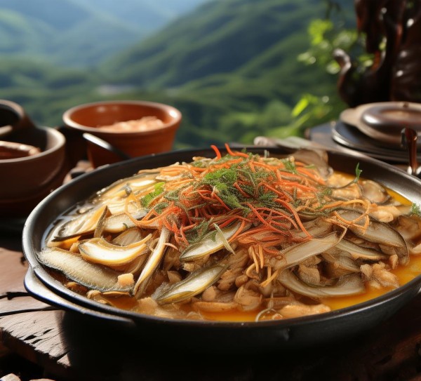 郴州山野菜新篇章，腊肉蒸高山荷花鱼，传统与现代美食交融,郴州山野菜新篇章，腊肉蒸高山荷花鱼，传统与现代美食交融,2,创新,2018,第1张