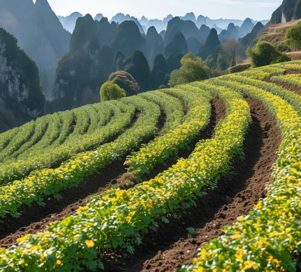岩溶山区半枫荷套种地枫皮与黄精立体种植技术规程解析与应用,岩溶山区半枫荷套种地枫皮与黄精立体种植技术规程解析与应用,2,技术规程,现代化,第1张