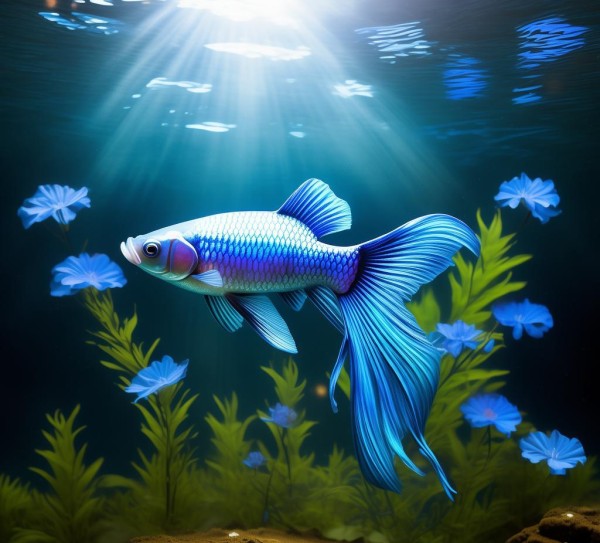 蓝花长尾鲫，我国水族新宠的养殖与鉴赏指南,蓝花长尾鲫，我国水族新宠的养殖与鉴赏指南,2,养殖技术,第1张