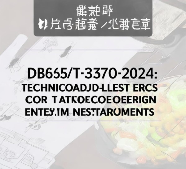 新标准解读，DB63/T 2376-2024餐饮单位有害生物防治技术指南,新标准解读，DB63/T 2376-2024餐饮单位有害生物防治技术指南,2,第1张
